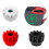 6 Pack High Performances Gear Replacements Plastic Texture for 5