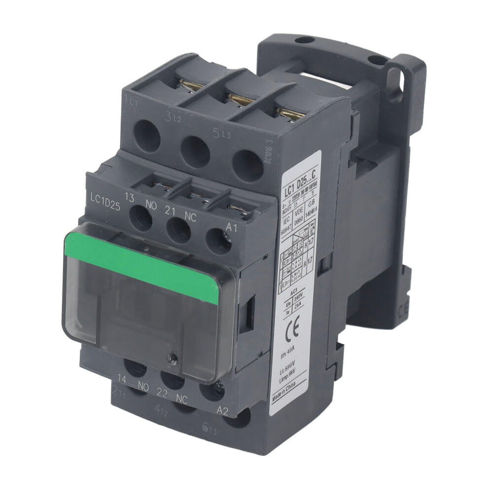 Efficient 25A 380V Ac Contactor With High Sensitivity Copper Core 4241368817831
