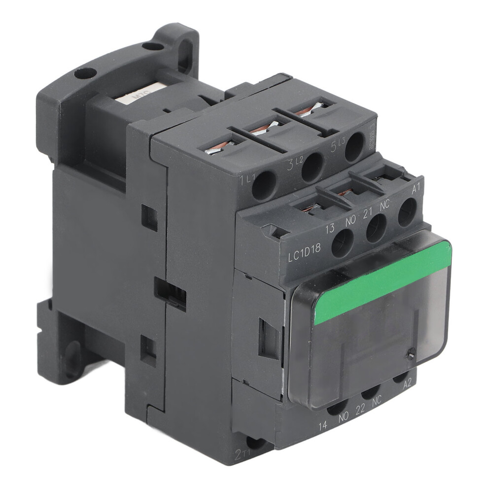 Lc1d18 18A 380V Ac Contactor With Flame Retardant Shell & Copper Coil 3651368817754