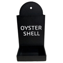 Outdoor Poultry Maker WeatherResistant Chicken Feeder With Lid Large Capacity Black Hanging Backyard Food Dispenser