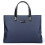 Briefcase Laptop Bag For Work, Large Capacity, Padded Laptop Compartment, Document Organizer, Blue 1