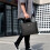 Briefcase Laptop Bag For Work, Large Capacity, Padded Laptop Compartment, Document Organizer, Blue 5