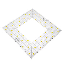 1 Piece Patchwork Ruler Quilting Square Templates for Sewing Quilted Carpenters