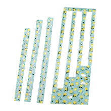 Zip Pockets Template, Lemon Pattern Acrylic Zipper Bag Tool, Sewing Templates