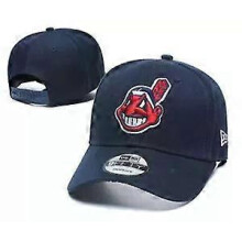 (Cleveland Indians-6) Cleveland Indians Cap Hat Snap Back New Adjustable Embroidered Logo Baseball Cap
