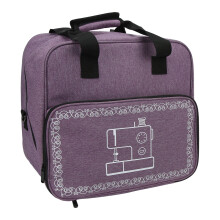 Sewing Machine Carry Bag, Sewing Machine Bag, Exquisite Beautiful Portable for Home Travel (Purple), Purple