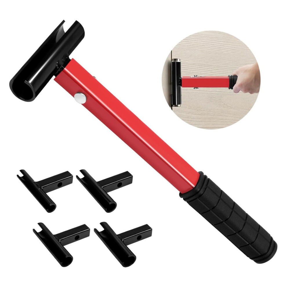 4 In 1 Hinge Gap Adjusting Wrench Kit Heavyduty Hinge Bender Tool For Residential And Commercial Doors 9412369311214
