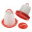 Chick Feeding and Drinking Solution For Poultry Care Model Options Size Variants Compatibility With Waterers 1