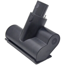 Ergonomic Thin Vacuum Brush Head for Comfort During-Black