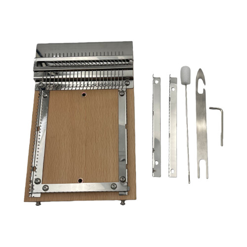 Easy to Use Weaving Tool Featuring Safe Metal Construction Fast