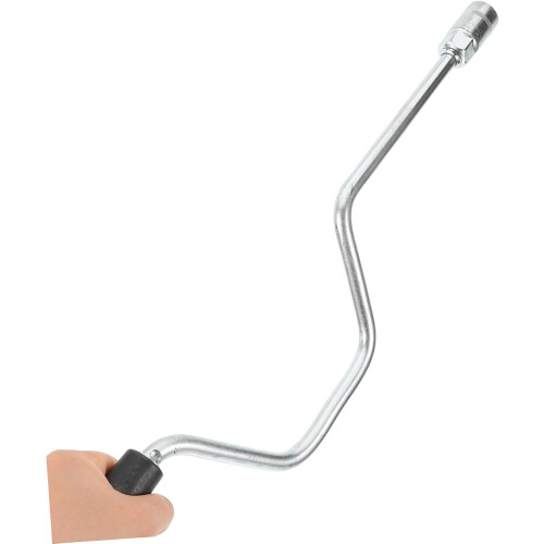 Hand Crank Handle For Camper Jack, Durable Manual Tool For RV Stabilization, Compact For Easy Storage, Fits Most Camper Jacks 2