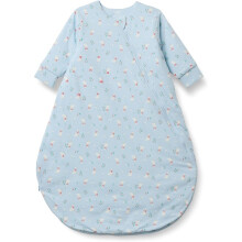 (12-18 Months, Light Blue Geese) Langärmliger Schlafsack aus Baumwolle für Unisex-Babys, tragbare Decke mit 2,5 TOG