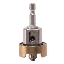 Vibration Damping Effect Countersink Drill Bit With 5 Flute Design And Chip Removal Performance, Carbon Steel Depth Adjustable For Wood And Metal