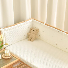 (180×28cm, G09) Ensemble de pare-chocs de lit Airwrap respirant et de protection de lit pour tout-petit, tête de lit rembourrée et