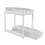 Space Saving Pull Out Cabinet Organizer Two Tier Under Sink Storage Unit With Handles And Stable Support Frame Easy Setup No Drilling Necessary Suitab 6