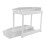 Space Saving Pull Out Cabinet Organizer Two Tier Under Sink Storage Unit With Handles And Stable Support Frame Easy Setup No Drilling Necessary Suitab 3