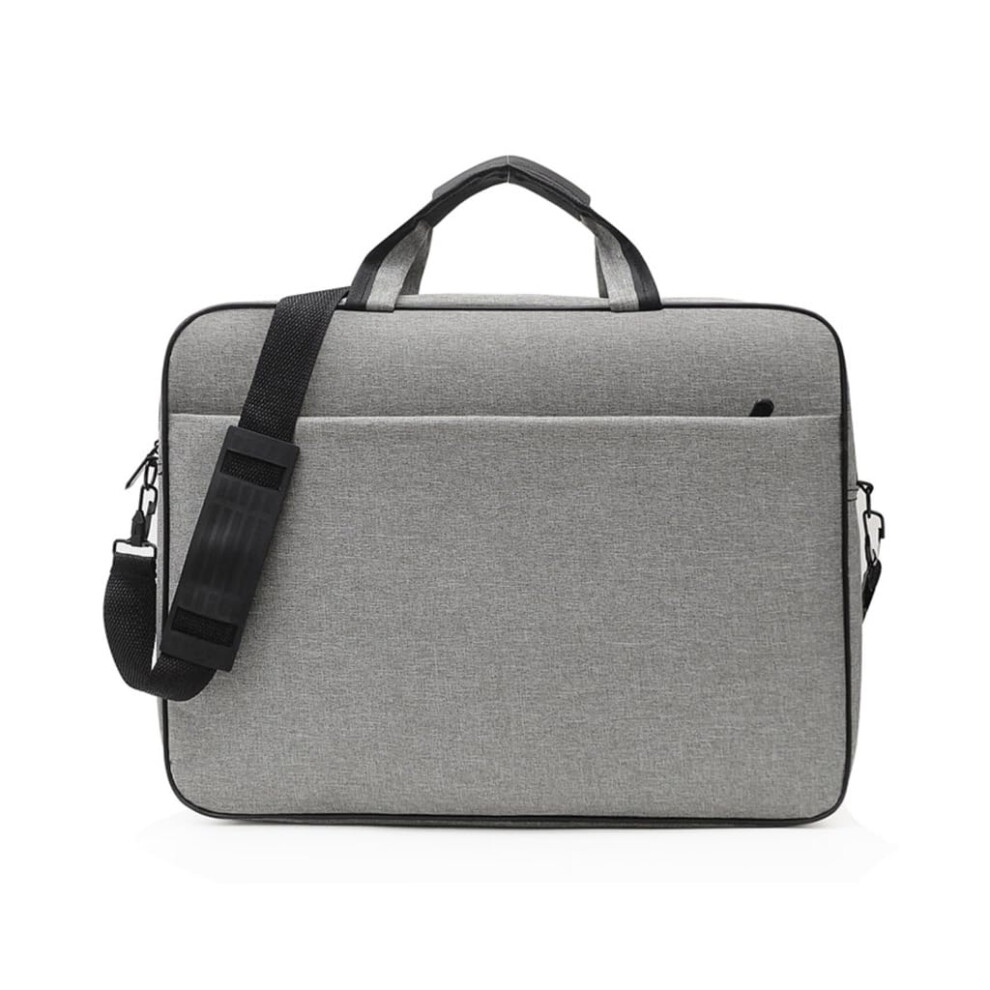 Notebook Handbag For 15.6-17.3 Inch Laptop, Large Capacity Computer Bag, Stylish Laptop Carrying Case Black/Gray 9412369311733