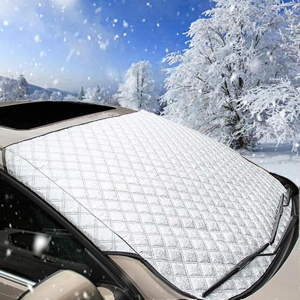 Car Windshield Snow Cover For Suzuki Vitara 20202024, Thicken Ice Protection Winter Frost Shield 9412369311818