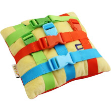 Juguete de almohada con hebilla sensorial, muñeco de peluche con almohada con hebilla, juguetes para actividades de