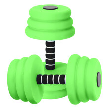 Water Dumbbells 2 Piece Set For Pool Exercise Green Pool Fitness Equipment For Water Aerobics