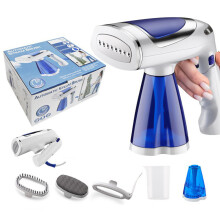 Vaporiera professionale per indumenti, vaporizzatore portatile con sistema di pompaggio avanzato e tecnologia anti-schizzo, ideale per diversi tipi