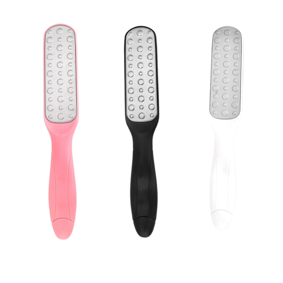 Foot Files Callus Remover, Heel Scraper for Cracked Skin, Double Sided Pedicure Filer Tool for Salon-Quality Results, Stainless Steel for Durability