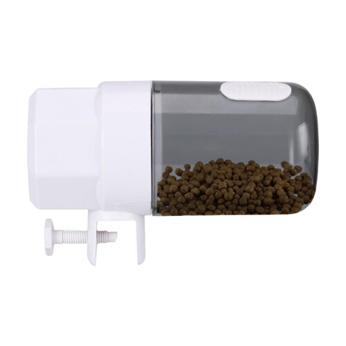 Rechargeable Automatic Fish Feeder with Timed Feeding for Betta Fish Tanks and Vacation Use