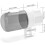Rechargeable Automatic Fish Feeder with Timed Feeding for Betta Fish Tanks and Vacation Use 4