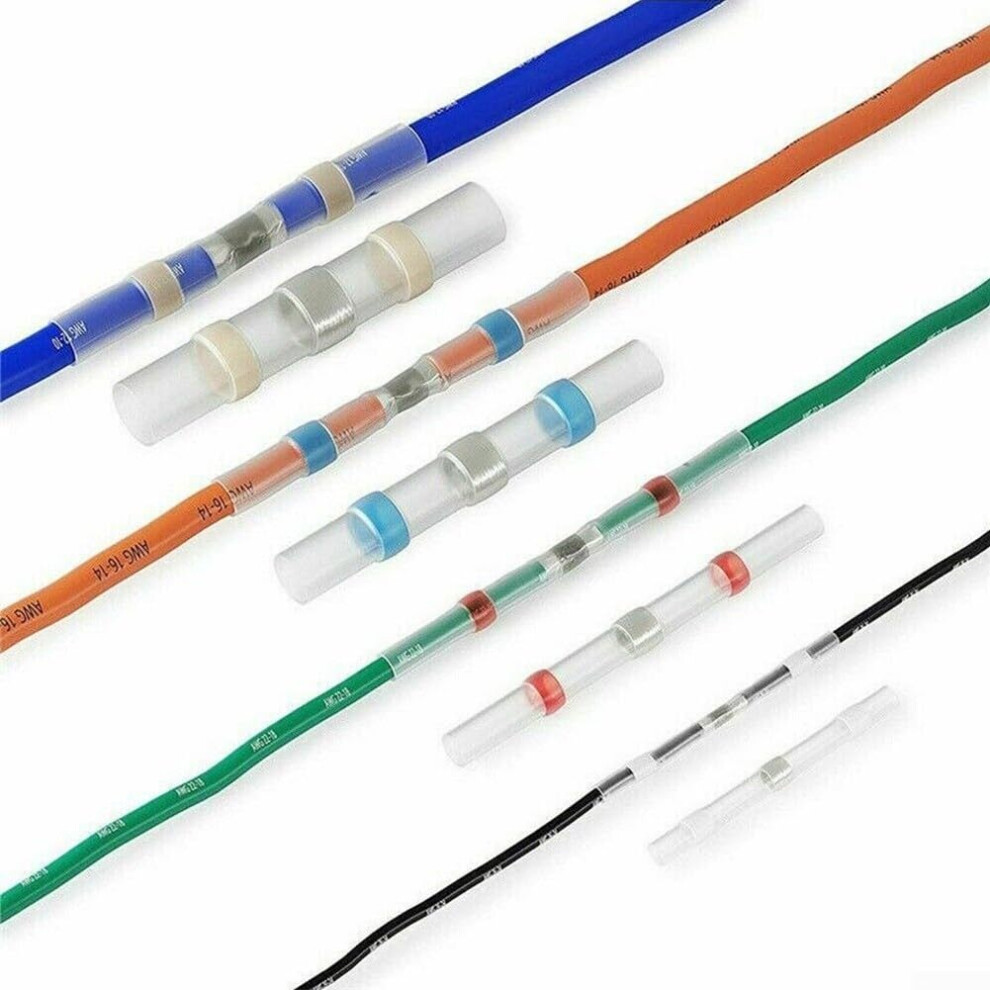 Solder Seal Heat Shrink Connectors 50800Pcs 600Pcs Insulated Electrical Wire Connectors For Enhanced Wiring Durability 9412369312136