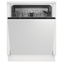 Beko Fully Integrated Standard Dishwasher - Black with Fixed Door Fixing Kit - E Rated