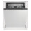 Beko Beko Fully Integrated Standard Dishwasher - Black with Fixed Door Fixing Kit - E Rated 1