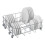 Beko Beko Fully Integrated Standard Dishwasher - Black with Fixed Door Fixing Kit - E Rated 4