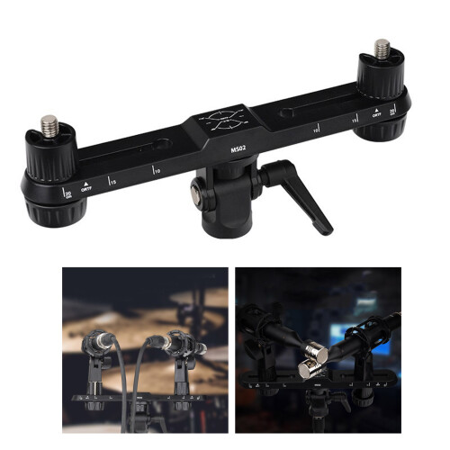 Support de Microphone MS02 pour enregistrement sonore stéréo 1