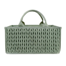 Nappy Basket Baby Storage Organizer Diaper Rack Changing Basket Baby Tray With Handles Gestio Tray