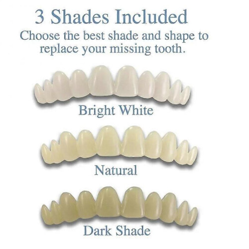 MULTI-SHADE INSTANT Temporary SMILE TEMPORARY REPLACEMENT TEETH KIT 2