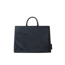 Laptop Tote Bag, 14Inch Unisex Briefcase, Luxury, Black