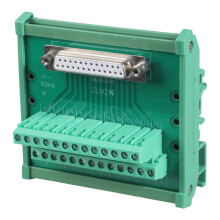Plugs and Play DB9 to DB78 Rail Terminal for-DB25 female head