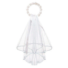 Delicate Bridal Headband with Veil for Wedding Photoshoots Bachelorette Party Hair Hoop Engagement Party Headdress