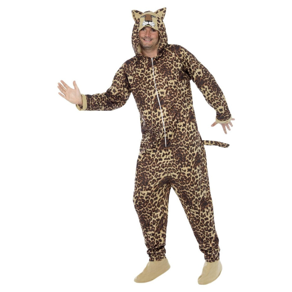 Smiffy's Unisex Adult Leopard Costume
