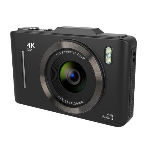 Studenten Digitale Camera 2.8Inches Scherm Sensoring-Zwart