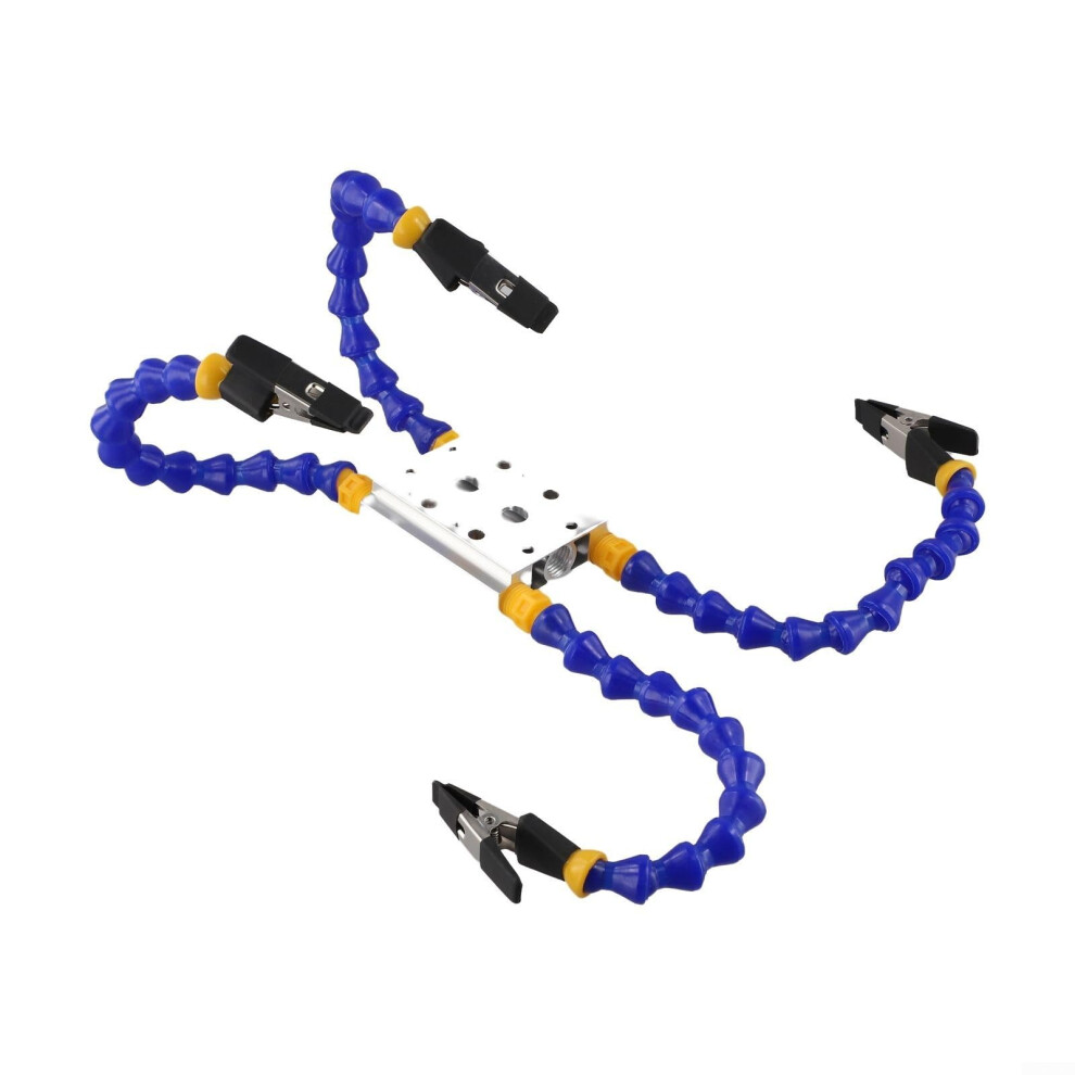 Flexible Thirdhand Tool For Assisting With Various Soldering Tasks (4 Claws) 9412369312747