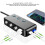 Multi-Function Car Cigarette Lighter Adapter 3 USB QC3.0 120W 9