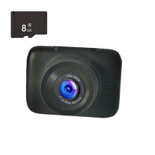 Auto Dashcam Op de-enkele camera Voeg een 8g-geheugenkaart toe