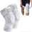 (M,1 pair white)Knee Braces for Knee Pain,Limitless Knee Pro 1