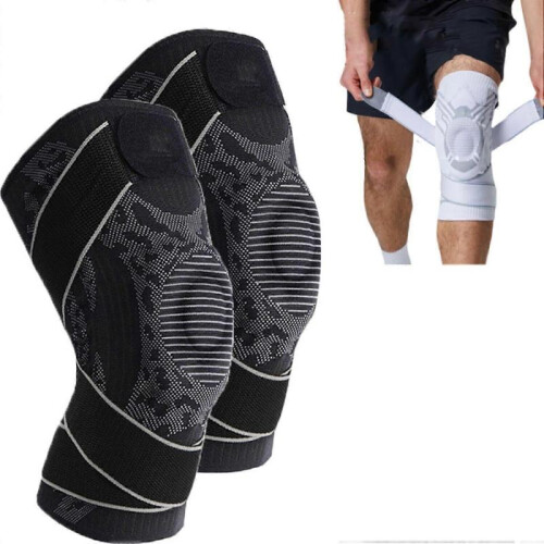 (S,1 pair black)Knee Braces for Knee Pain,Limitless Knee Pro
