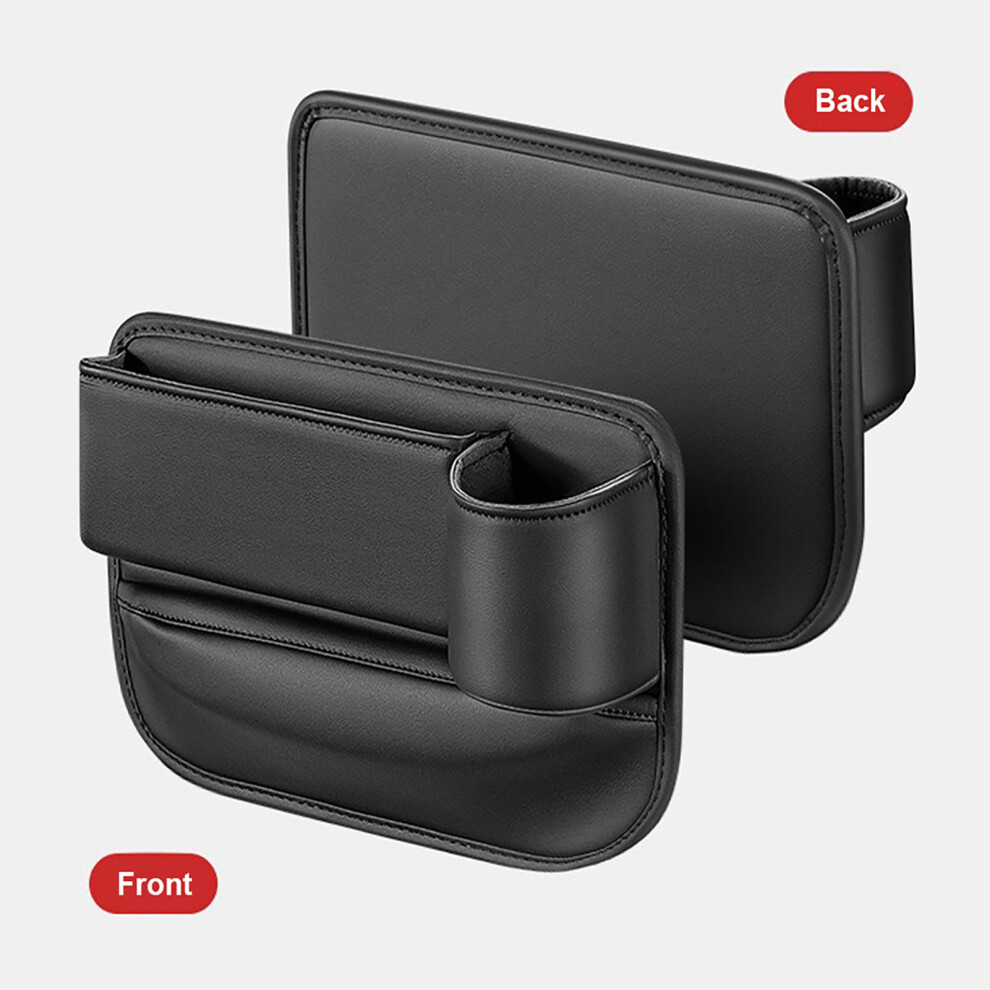Universal Car Seat Gaps Filler Organizer With Cup Holder & Charging Hole 4121368819953