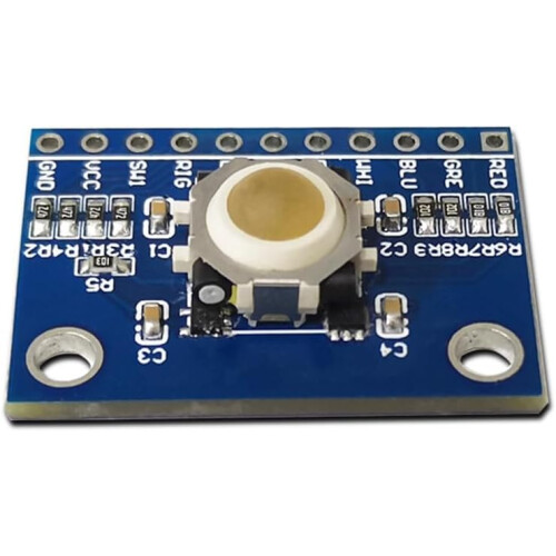 Trackball Module with Hall Effect Sensor, 360 Rotation and LED, MultiDirection Navigation Controller 1