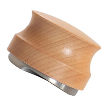 Coffee Distributor Wooden Handle Coffee Leveler Adjustable Coffee Distribution Tool for Home Coffee, Adjustable Coffee Tool with Wooden Handle