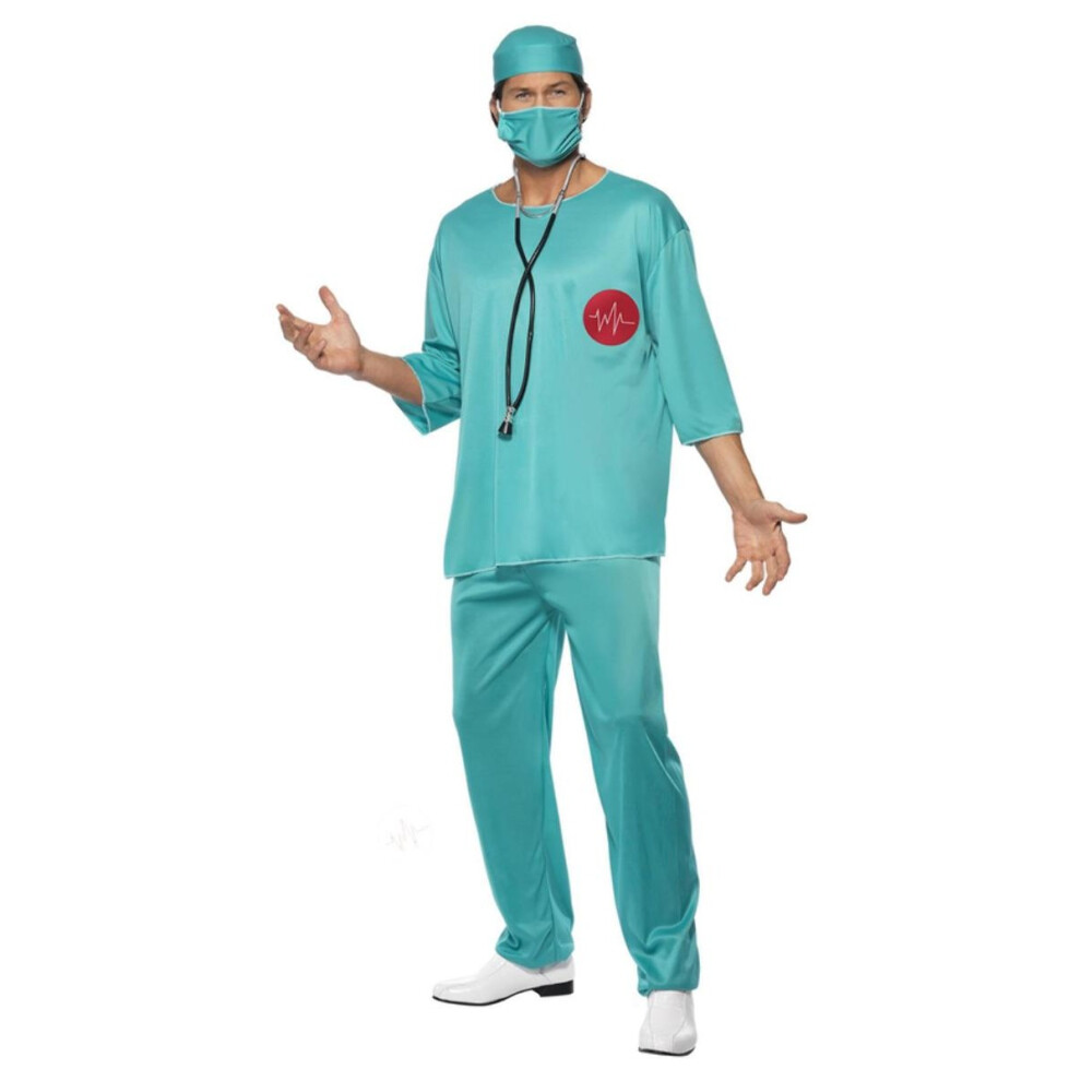 Smiffy's Unisex Adult Surgeon Costume Set