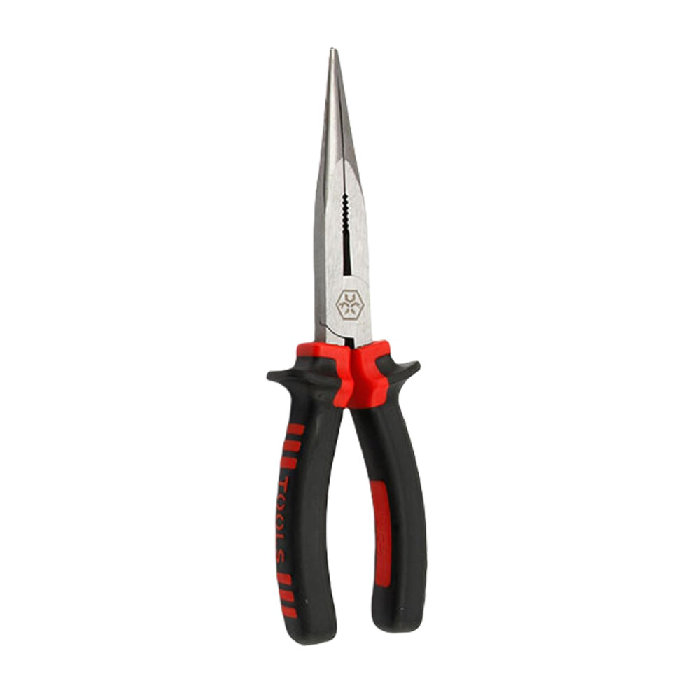 8 Inch Needle Nose Pliers Spring Loaded Strength Steel Long Nose Pliers For Craft And Jewelry 9347817587760